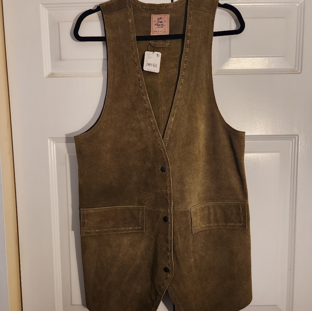 We the Free Low Rider Suede Vest